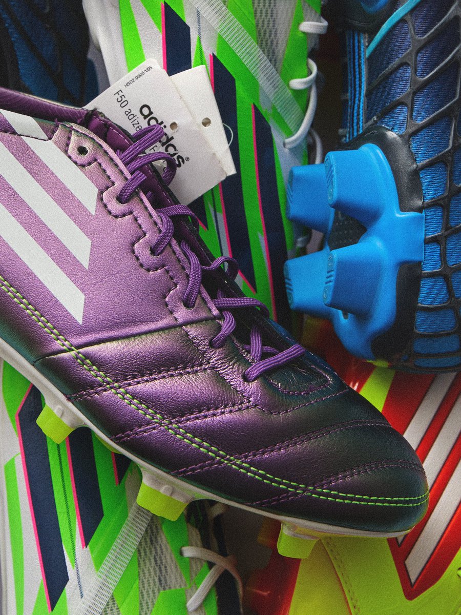 The F50 is officially back 💥🤩

so let’s take a look back at some proper classics, of this legendary silo:

1. 2005 F50+ TRX
2. 2007 F50.7 Tunit 
3. 2010 F50 Adizero
4. 2012 F50 Adizero miCoach
5. 2014 F50 Adizero

Can you see your favourite??

#BWBootsUK