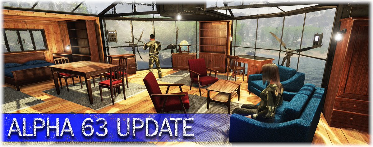 Hi everyone! The Subsistence Alpha 63 Update is now live on Steam. Check out the full release notes here: steamcommunity.com/games/418030/a… 🙏
