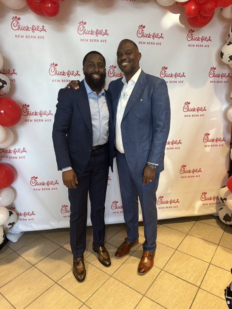 RobertJamison87's tweet photo. Custom suit for the owner/operator of the new Chick-fil-A on New Bern Avenue in Raleigh, NC. In need of a custom suit contact me @RobertJamisonCollection on IG https://t.co/c2uJNmUphD