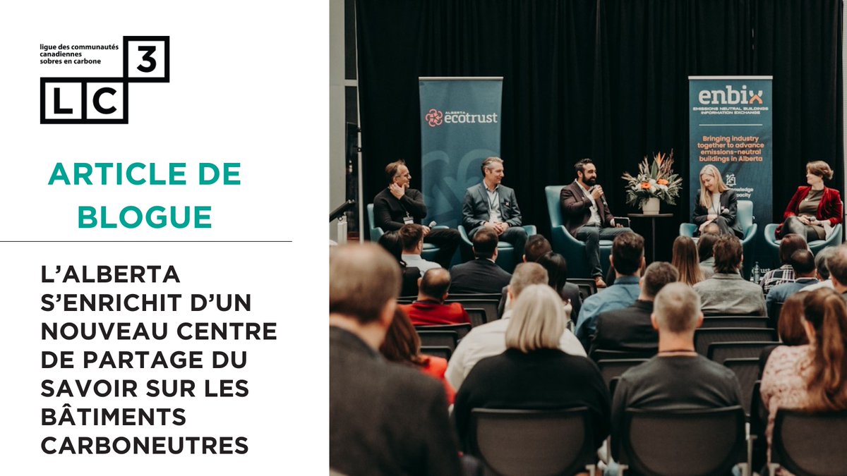 Comment <a href="/AlbertaEcotrust/">Alberta Ecotrust</a> soutient la carboneutralité grâce à l’initiative <a href="/ENBIXalberta/">ENBIX</a>, qui favorise le partage d’idées novatrices, facilite la formation de l’industrie et offre du financement pour rénover des 🏢 commerciaux et à logements multiples. :
lc3.ca/fr/lalberta-se…