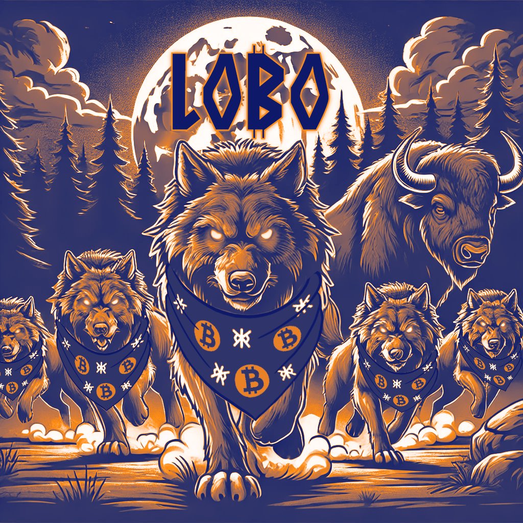 We are the wolves of Bitcoin! We are the Wolf Pack! Repost if you are  wolfish on $LOBO!
