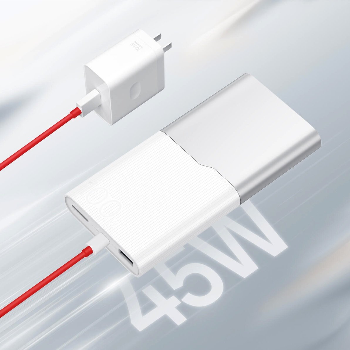 basudevtalk's tweet image. OnePlus 100W Super Power Bank has revealed with 12000mAh capacity, SUPERVOOC 100W fast charging, and two colors options Cloud Green and Silver Wing White at starting price tag of ¥269 (₹3100/$37). 
#OnePlus #OnePlusPowerBank #backup #Battery #technology #TechNews #trendingpost