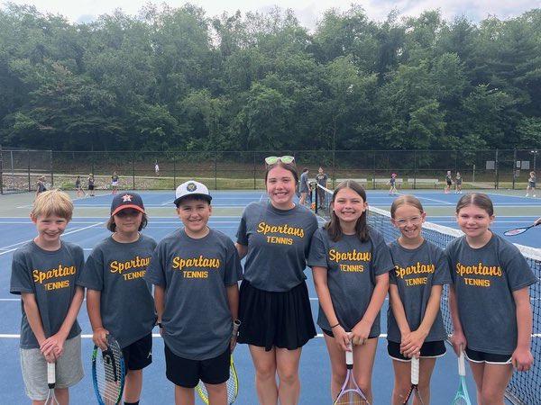 Another great week of Spartan Tennis Camp in the books! 
🎾 😎 💪🏽 <a href="/hilltopspartan/">Montour High School</a> <a href="/MontourSD/">Montour School District</a> <a href="/MontourAthDept/">Montour School District Athletics</a>