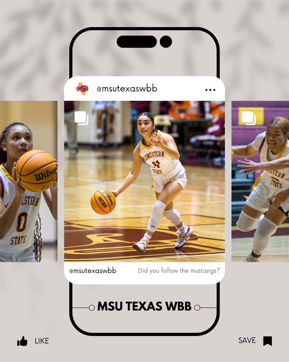 MSU Texas Women’s Basketball (@msutexaswbb) on Twitter photo Did you follow the Mustangs? 🐎🏀 
#stanggang | #msutexaswbb Did you follow the Mustangs? 🐎🏀 
#stanggang | #msutexaswbb