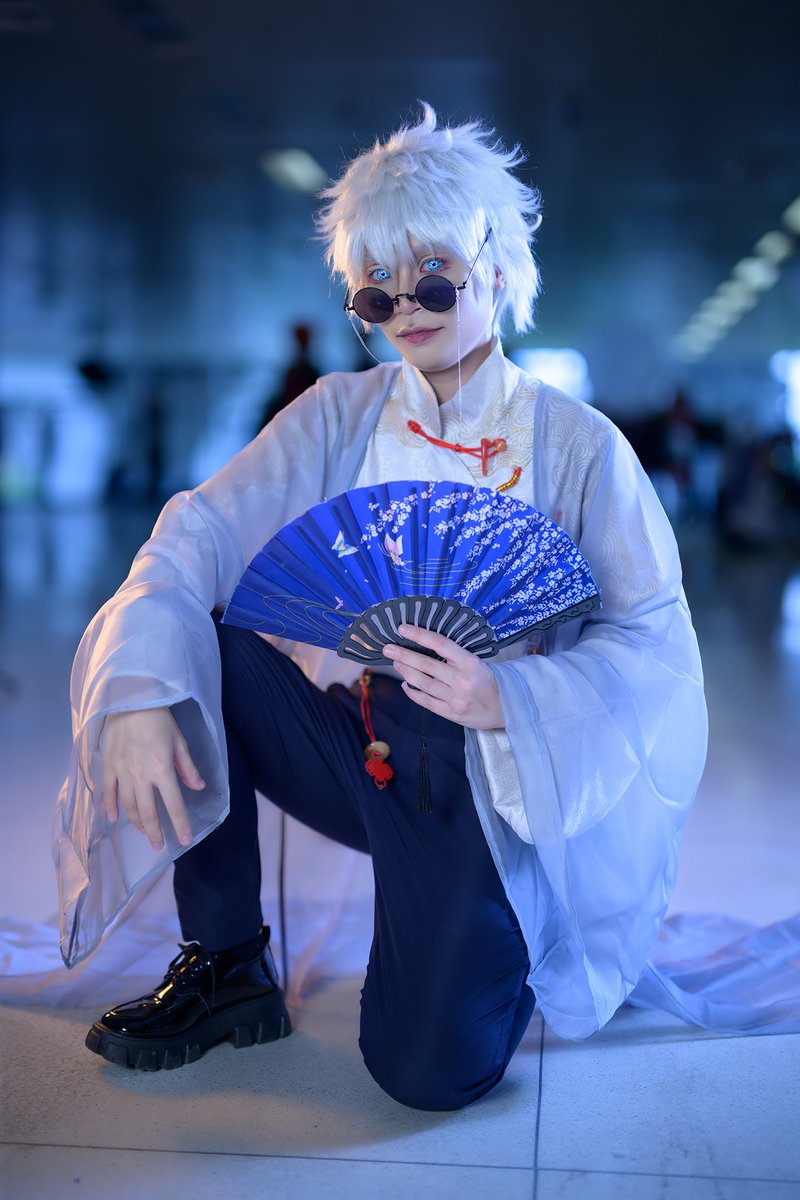 Settonoshashin's tweet photo. Jujutsu Kaisen 
Character : 五条悟 : Gojo Satoru Ver. Chinese Style 
Nikon Z9 : Nikkor Z50 1.2S  
©2024 Zero - ゼロ All rights reserved 
 #コスプレ #Cosplay #Nikonthailand #NikonZ9 #写真 #ポートレート #呪術廻戦游戏 #jujutsukaisen📷 #gojosatoru #五条悟📷 https://t.co/yl46BCFrsv