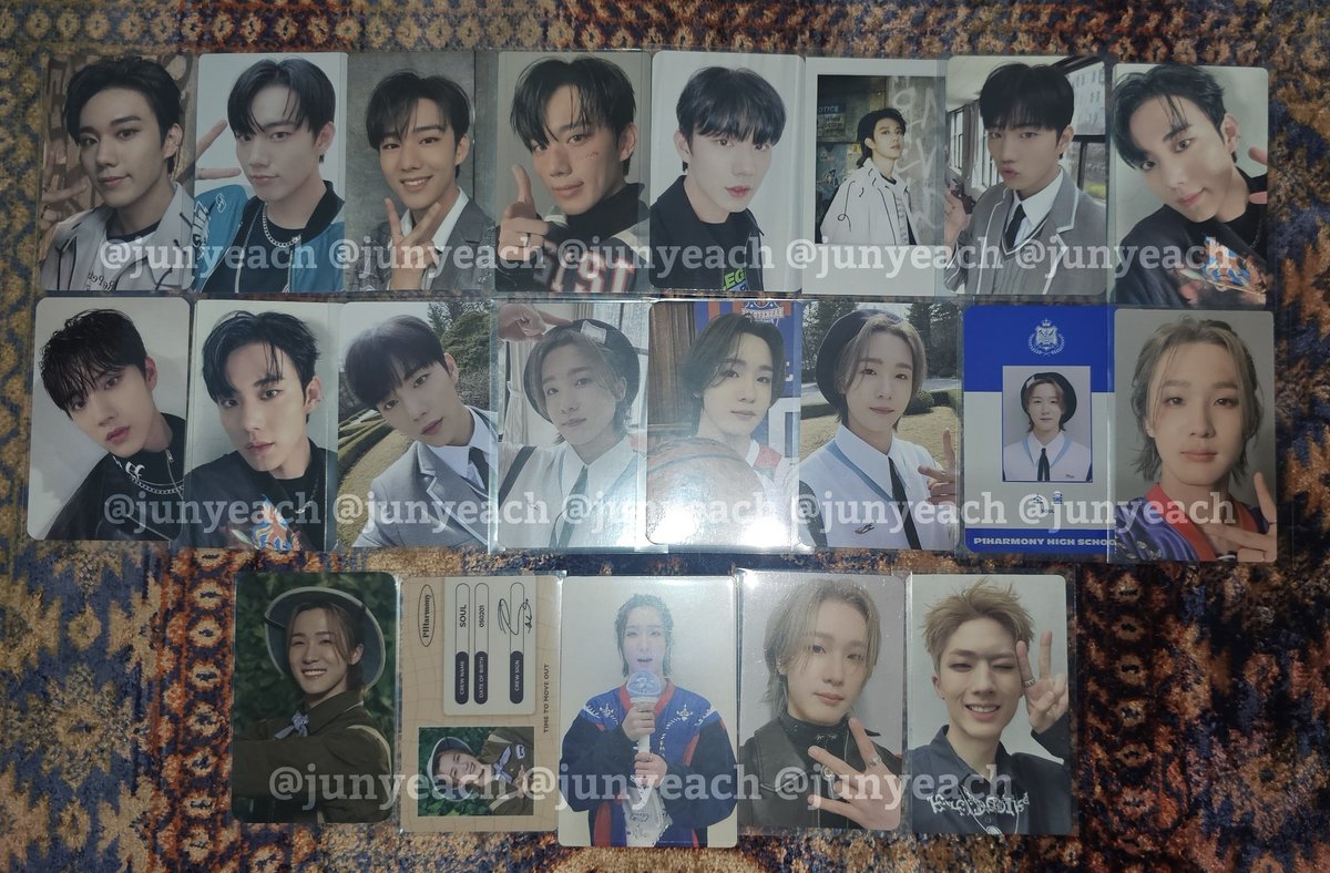 junyeach's tweet photo. 🛒 wts — want to sale p1harmony photocard
OFFER &amp; vid condi? DM!
ina only

t; pc p1h piwon intak soul jiung album bene season greating stand out break out weverse wonderwall id card MD time to move out lightstick ls https://t.co/oOvPbzjdan