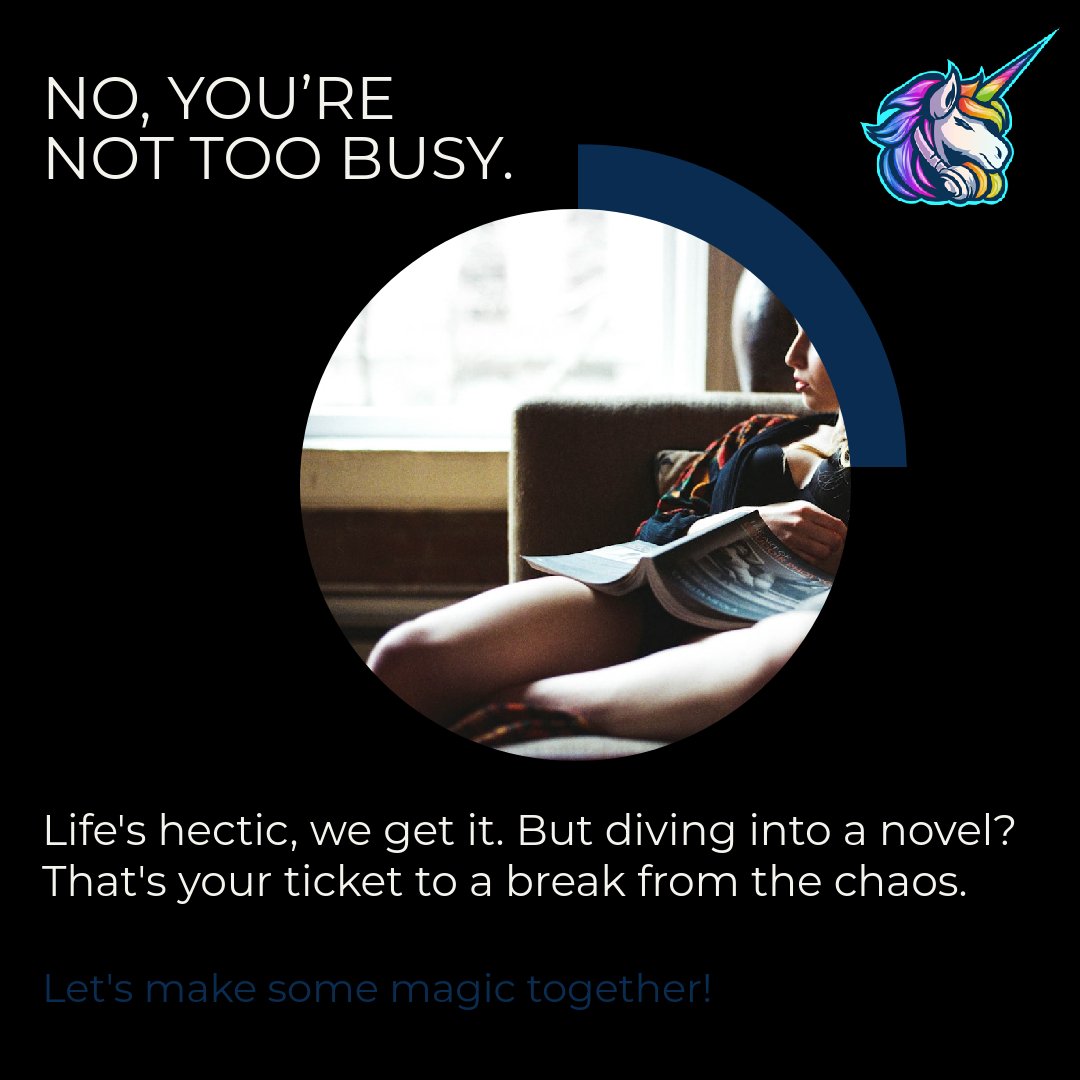 CoffeeUniorn's tweet image. 📚✨ Ever feel like you just can&apos;t find the time to read? You&apos;re not alone. 🕒💭 The truth? We often prioritize other stuff over those sweet moments of escape. 🚀🌌 Enchanted Pages is your gateway to adventure. 🧙‍♂️🐉 Let&apos;s make some magic together! 🌟💫 #EnchantedPages #BookLovers