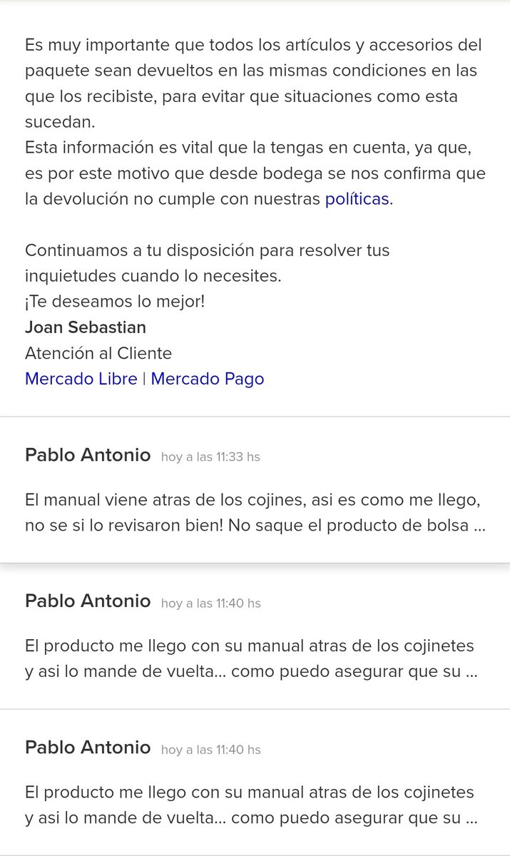 PabloHergu's tweet photo. Como se que su operador no lo tiro o lo dejo aun lado al momento de revisarlo. https://t.co/OUS1RGwiqY