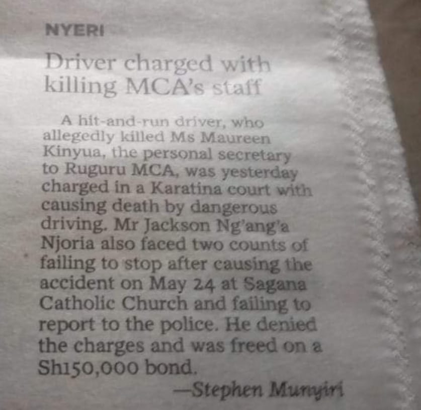 Hon.Moses Kuria,HSC tweet media