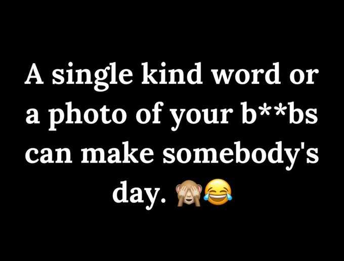 Reply &ldquo;hi&rdquo; if you want a kind word 😈 https://t.co/JbMv2GbdJ2<a href="/tag/love"class="tags"><span>#love</span></a><a href="/tag/photooftheday"class="tags"><span>#photooftheday</span></a><a href="/tag/instagood"class="tags"><span>#instagood</span></a><a href="/tag/nature"class="tags"><span>#nature</span></a><a href="/tag/fashion"class="tags"><span>#fashion</span></a>