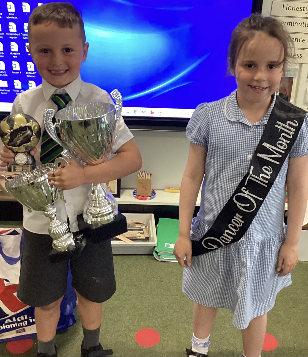 Mesne Lea (@mesne_lea) on Twitter photo Well done to two of Y2B’s stars ✨ Frankie won a football tournament and received these amazing trophies. Emily won dancer of the month! Well done we are so proud of you 🥇 🥇 🏆 <a href="/MrsFosterTweets/">Mrs Foster</a> Well done to two of Y2B’s stars ✨ Frankie won a football tournament and received these amazing trophies. Emily won dancer of the month! Well done we are so proud of you 🥇 🥇 🏆 <a href="/MrsFosterTweets/">Mrs Foster</a>