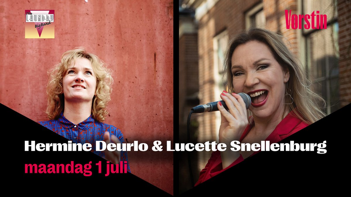 Wasdag (147) met Hermine en Lucette. Iedereen is welkom voor een kijkje in de keuken van The Laundry Big Band tijdens de openbare repetitie van 20:00h tot rond 21.15h. Daarna van 21:30h tot 22:30h het wasdagconcert
<a href="/devorstin/">De Vorstin</a> <a href="/bigband/">FTO Bigband</a> <a href="/jazz/">Jasmine</a> <a href="/uhilversum/">UITpuntHilversum</a> <a href="/mediastad/">Mediastad</a>