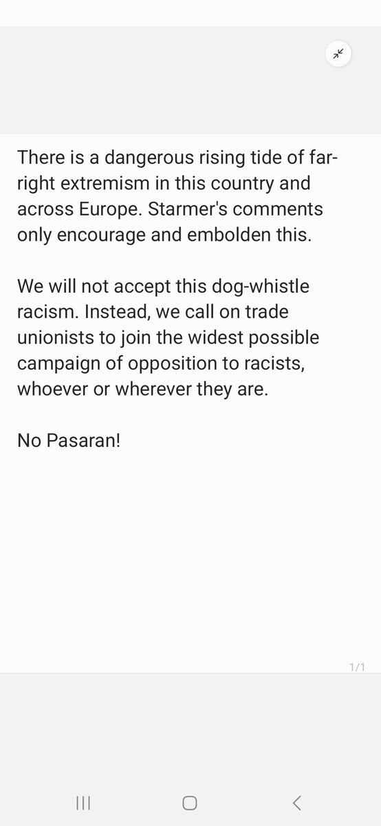 Tower Hamlets Trades Council (@towerhamletstc) on Twitter photo Our statement in response to the comments of <a href="/Keir_Starmer/">Keir Starmer</a> about people from Bangladesh.
<a href="/ApsanaBegumMP/">Apsana Begum MP</a>
<a href="/rushanaraali/">Rushanara Ali MP 💙</a>
<a href="/AntiRacismDay/">Stand Up To Racism</a>
<a href="/The_TUC/">Trades Union Congress</a>
<a href="/TUC_LESE/">TUC London, East and South East of England</a>
<a href="/UNISON_TH/">Tower Hamlets UNISON</a>
<a href="/LutfurRahmanTH/">Lutfur Rahman</a>
<a href="/BBCLondonNews/">BBC London</a>
<a href="/NEUnion/">National Education Union</a>
<a href="/unitetheunion/">Unite the union: join a union</a>
<a href="/Taj_Ali1/">Taj Ali</a> Our statement in response to the comments of <a href="/Keir_Starmer/">Keir Starmer</a> about people from Bangladesh.
<a href="/ApsanaBegumMP/">Apsana Begum MP</a>
<a href="/rushanaraali/">Rushanara Ali MP 💙</a>
<a href="/AntiRacismDay/">Stand Up To Racism</a>
<a href="/The_TUC/">Trades Union Congress</a>
<a href="/TUC_LESE/">TUC London, East and South East of England</a>
<a href="/UNISON_TH/">Tower Hamlets UNISON</a>
<a href="/LutfurRahmanTH/">Lutfur Rahman</a>
<a href="/BBCLondonNews/">BBC London</a>
<a href="/NEUnion/">National Education Union</a>
<a href="/unitetheunion/">Unite the union: join a union</a>
<a href="/Taj_Ali1/">Taj Ali</a>