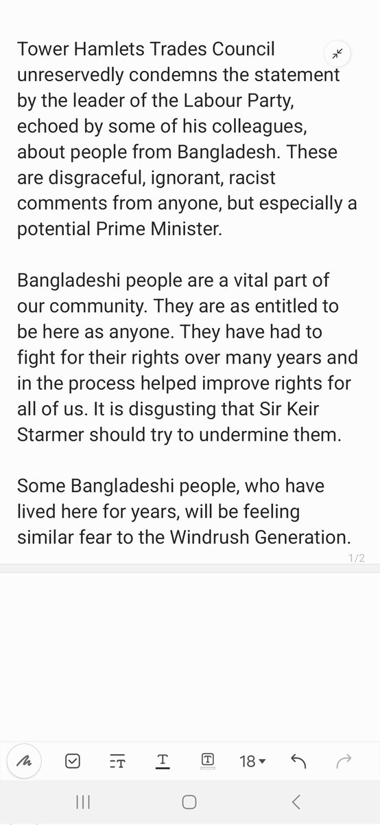 Tower Hamlets Trades Council tweet media