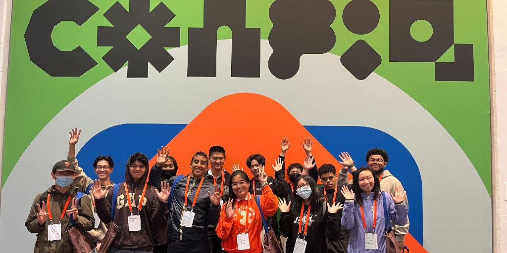 Our summer cohort students are having an absolute blast at #Config2024 !! 

Looking forward to seeing our CEO speak at the event at 1:15 PM about Figma and education 🤩 

Check her out if you get the chance!!