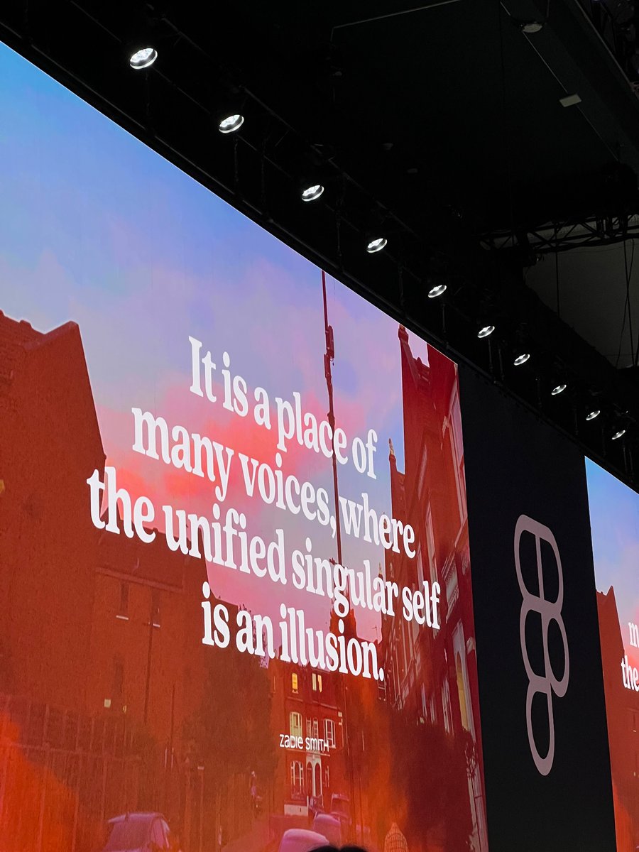 Came to SF to see my very talented friends <a href="/karlamickens/">Karla</a> and <a href="/lafillemouen/">Nashilu</a> deliver a brilliant keynote at #config2024.

Forever inspired by their ability to observe and extract the best from the world, and their worlds, to thoughtfully craft products and stories. 🌸