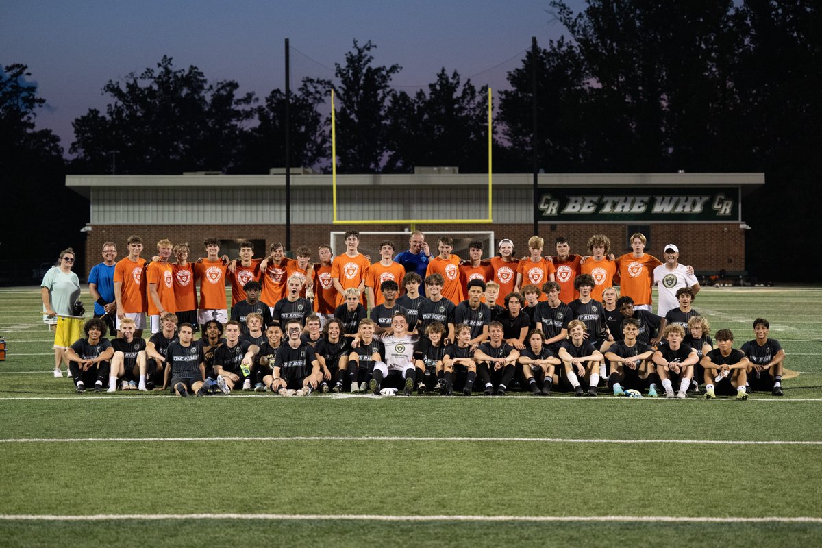 crhs_menssoccer's tweet photo. 4th Annual Alumni Match.  Please come tomorrow at 7 PM to the CR Pit to watch our returning players play our alumni for a great cause.  We will accept donations at the gate to support the Henry Kalungi Foundation missions to Uganda:   https://t.co/FiDZQYMld0 

@CSoccerHonors https://t.co/h170CTjPme