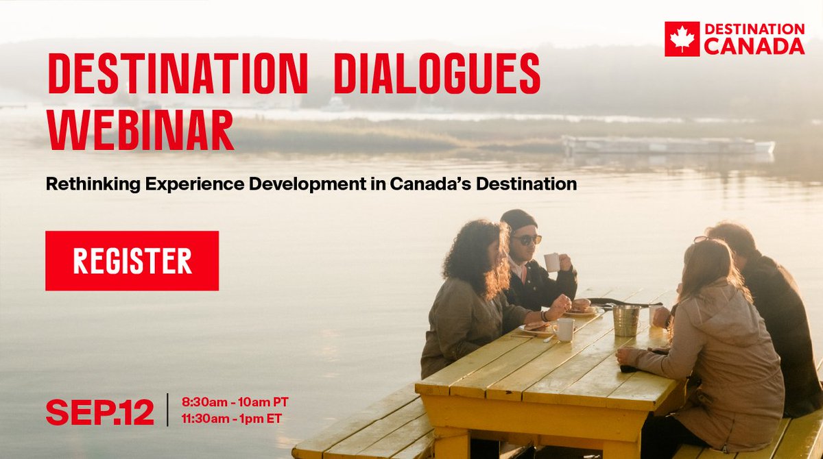 Join us on September 12 for a free 90-minute webinar designed to inspire, inform, and empower destination development and tourism professionals by sharing best practices in rural experience development.

Register now: us02web.zoom.us/webinar/regist…