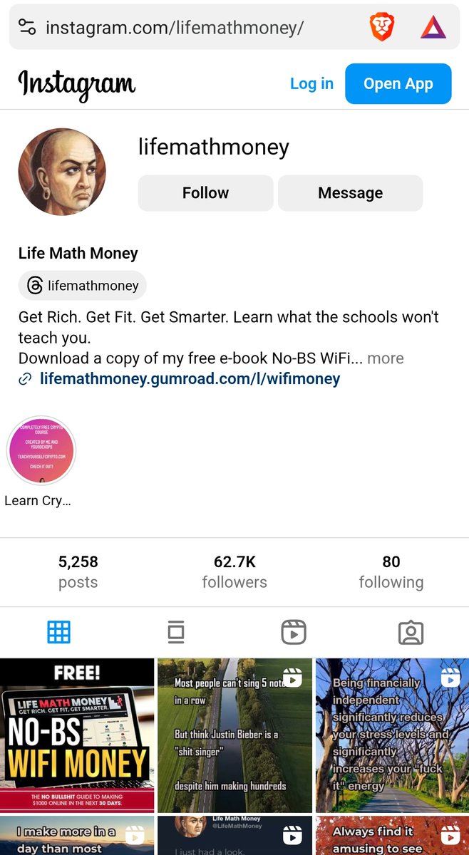 LifeMathMoney's tweet image. Telegram automations live at @RepurposePie 

Keep tweeting and we'll automatically turn your tweet to videos and post them on telegram

I got to 60K+ followers doing just this and nothing else