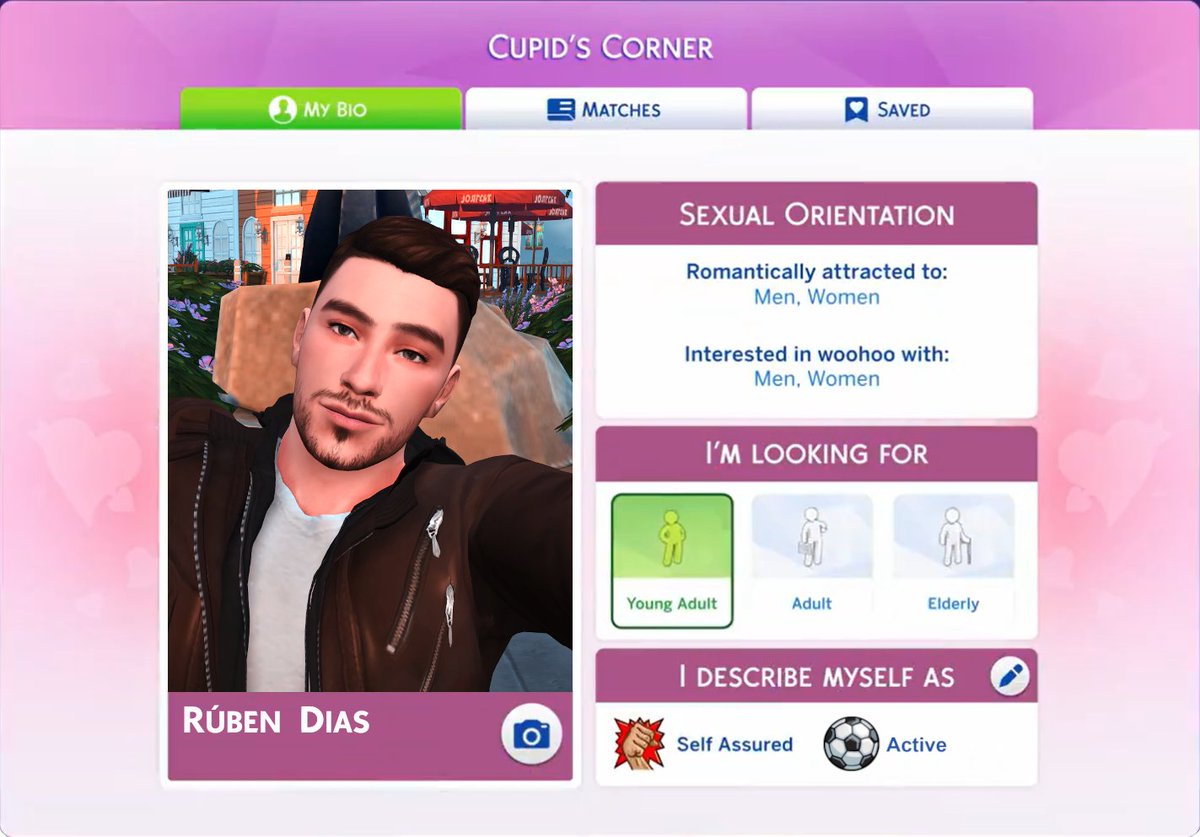 Rúben Dias, professional football player of Britechester City, is ready to hit the Cupid's Corner app! 🫶 
#ShowUsYourSims #Lovestruck #TheSims4 #EURO2024 #Sims4 #CupidsCorner #Cupid #CiudadEnamorada <a href="/thesimsrepproj/">The Sims Representation Project</a> @TheSimmersSquad <a href="/SimmersUnder500/">Simmers Under 500</a> <a href="/The_Simmers_/">The_Simmers</a> <a href="/simsfederation/">SimsFederation</a>