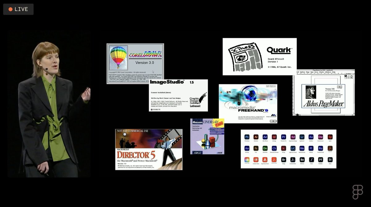 ching_hsieh's tweet photo. So many iconic brands and campaigns coming out of @wearecollins. What a treat to hear about their inspirations, process, and behind-the-scenes thinking at #Config2024 from @emily_sneddon and Taamrat Amaize. https://t.co/FEBhC8BgB8