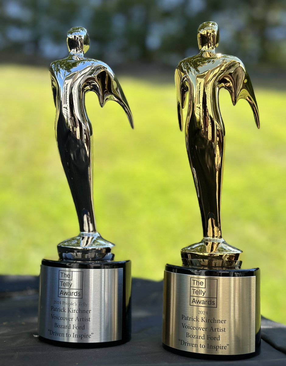 Always nice when the FedEx guy brings me something special. #tellyawards