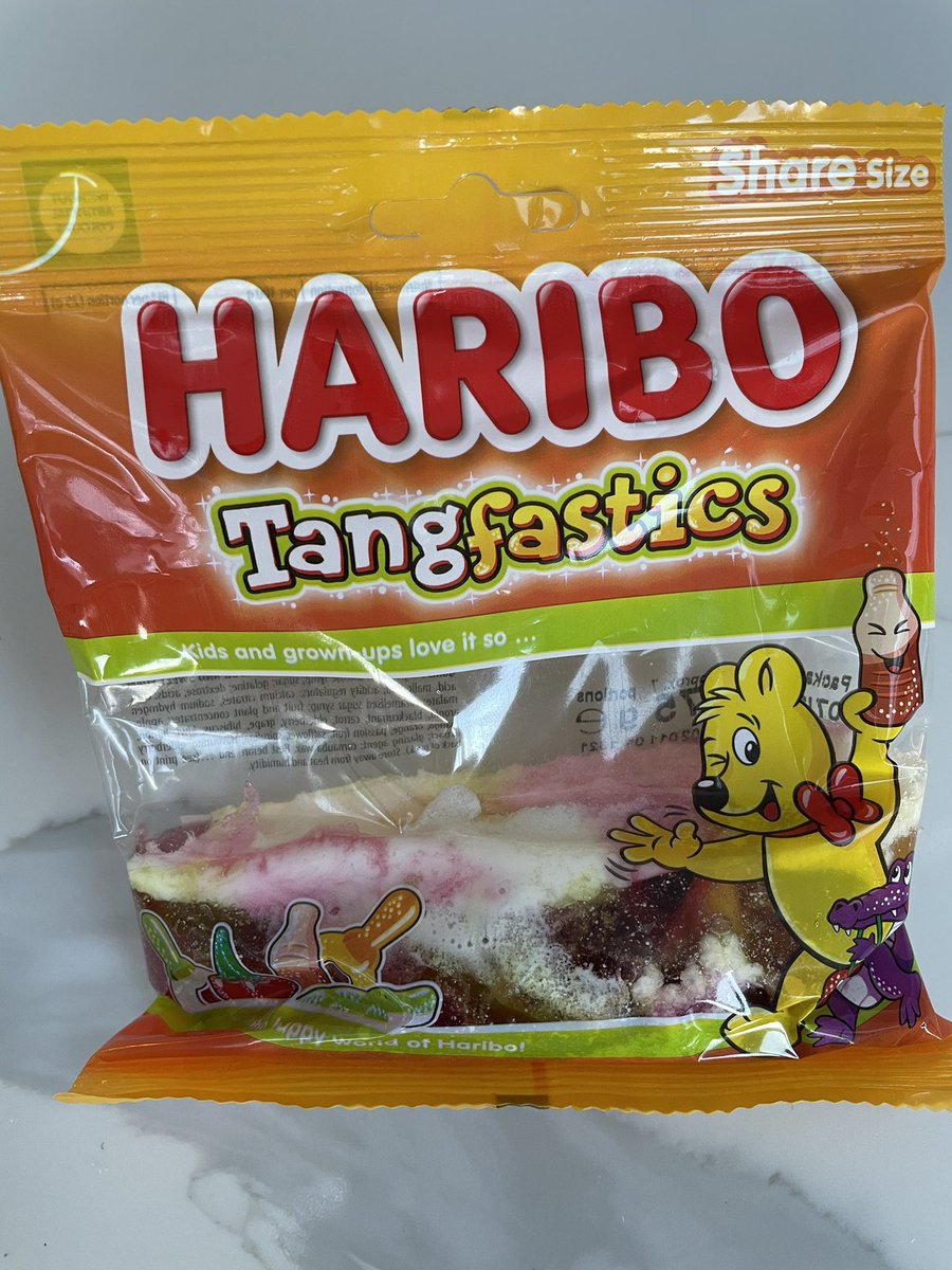 GinTom85's tweet photo. Left some @HariboUKI_ in the car this week… I’m now curious what the melting point for tangfastics is ? https://t.co/iViobWVi7F