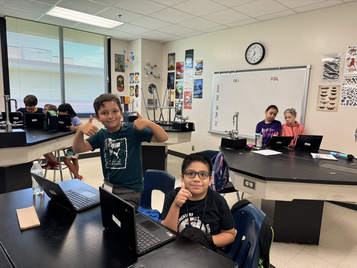 NSal_411's tweet photo. Showcasing our crazy @Canva digital skills at #CampGISD. Another great way to spend the summer!!!! @DigitalGISD https://t.co/zcfPtABLb3
