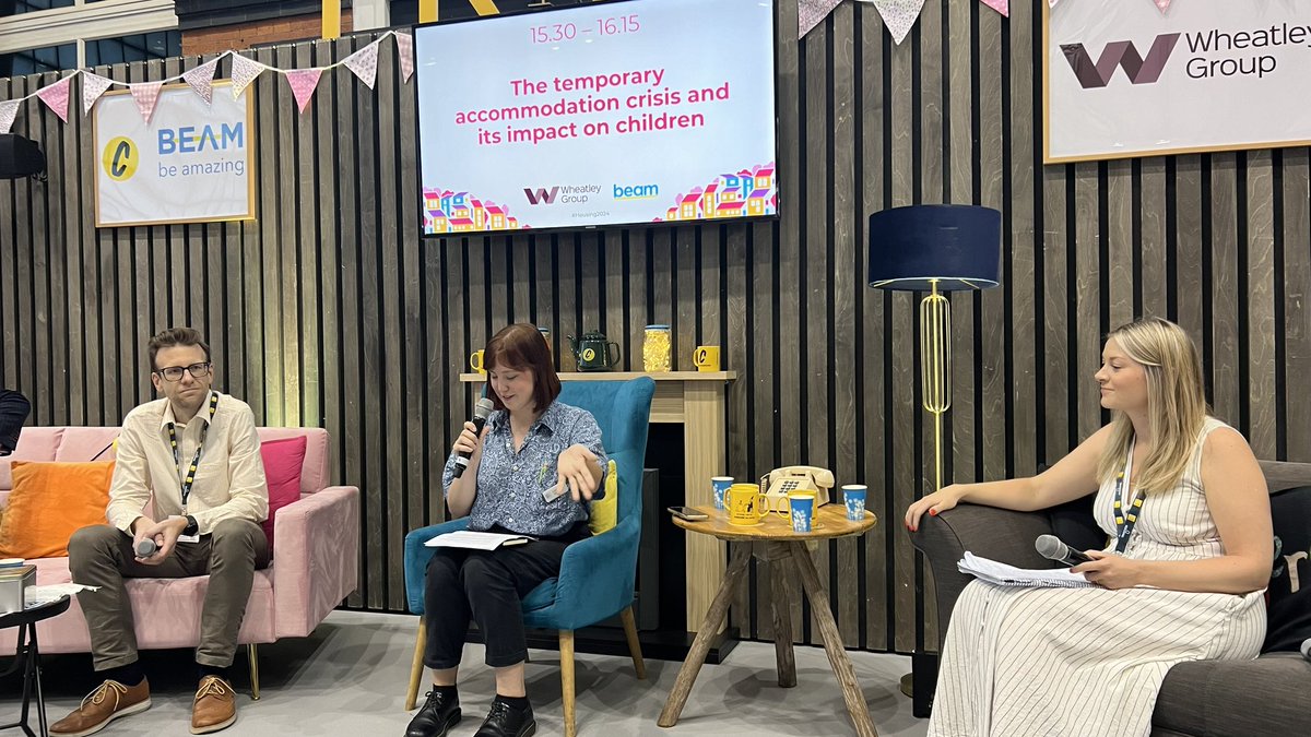 HanAdamson's tweet image. Throughly enjoyed talking from an LA Lens at the #Housing2024 with @kathy_swinds David Robinson @RiversideUK sharing insights into the impact &amp;amp; challenges of TA but also solution focused initiatives &amp;amp; models to do it right &amp;amp; design out B&amp;amp;B! @Housing_event @RochdaleCouncil