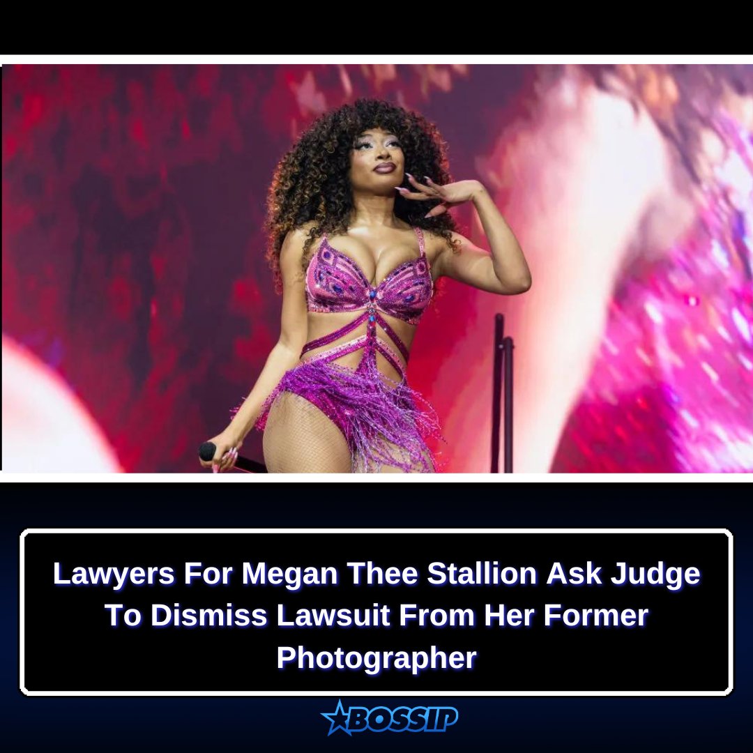 Bossip's tweet image. Megan Thee Stallion’s legal team is working on getting a lawsuit against the rapper dismissed. bit.ly/3W1E4ru

📸:  Getty