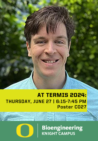 Knight Campus (@uoknightcampus) on Twitter photo Awesome poster presentations from #KnightCampusBioE are happening at #TERMIS2024 today from 6:15-7:45, including Nataliia Shchotkina (C401) and Tim Wheeler from <a href="/LindbergLabs/">Gabriella Lindberg</a>. Visit us at booth 103 for 3d printed chocolate! Awesome poster presentations from #KnightCampusBioE are happening at #TERMIS2024 today from 6:15-7:45, including Nataliia Shchotkina (C401) and Tim Wheeler from <a href="/LindbergLabs/">Gabriella Lindberg</a>. Visit us at booth 103 for 3d printed chocolate!