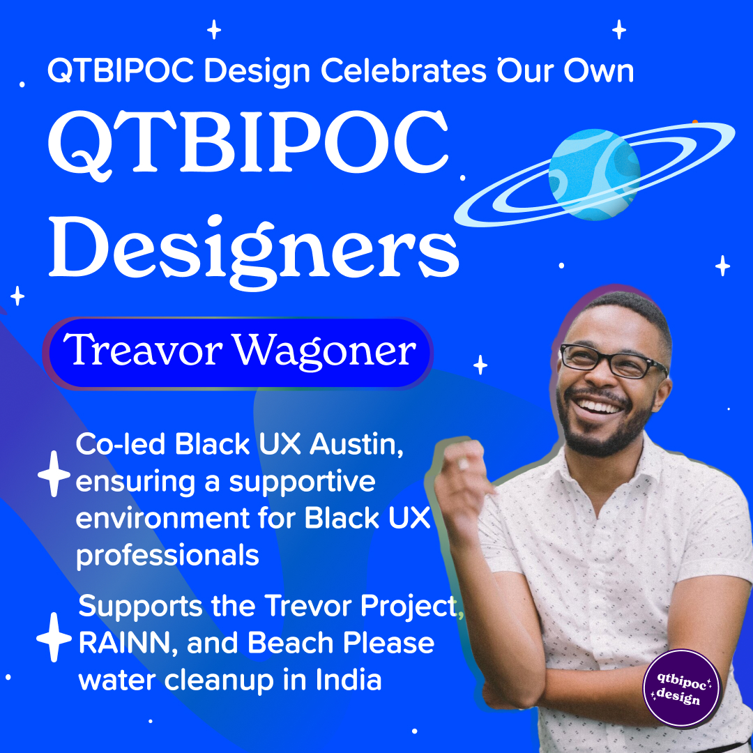 This Pride Month we celebrated QTBIPOC creatives that are making an impact. For our last Pride Month post we wanted to highlight our own QTBIPOC Designers!

Every one of these people have learned how to use design to give back to our community!

#qtbipoc #pridemonth #lgbtq