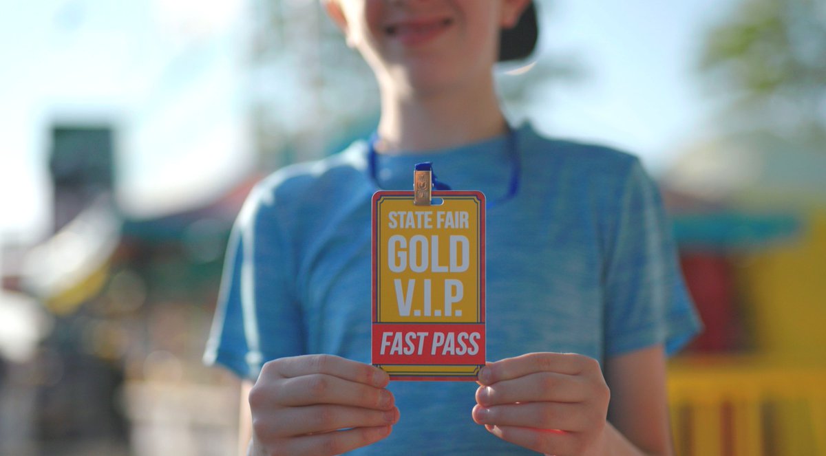 Did you get your fast pass yet?

Tickets must be purchased online and in advance at njfair.com