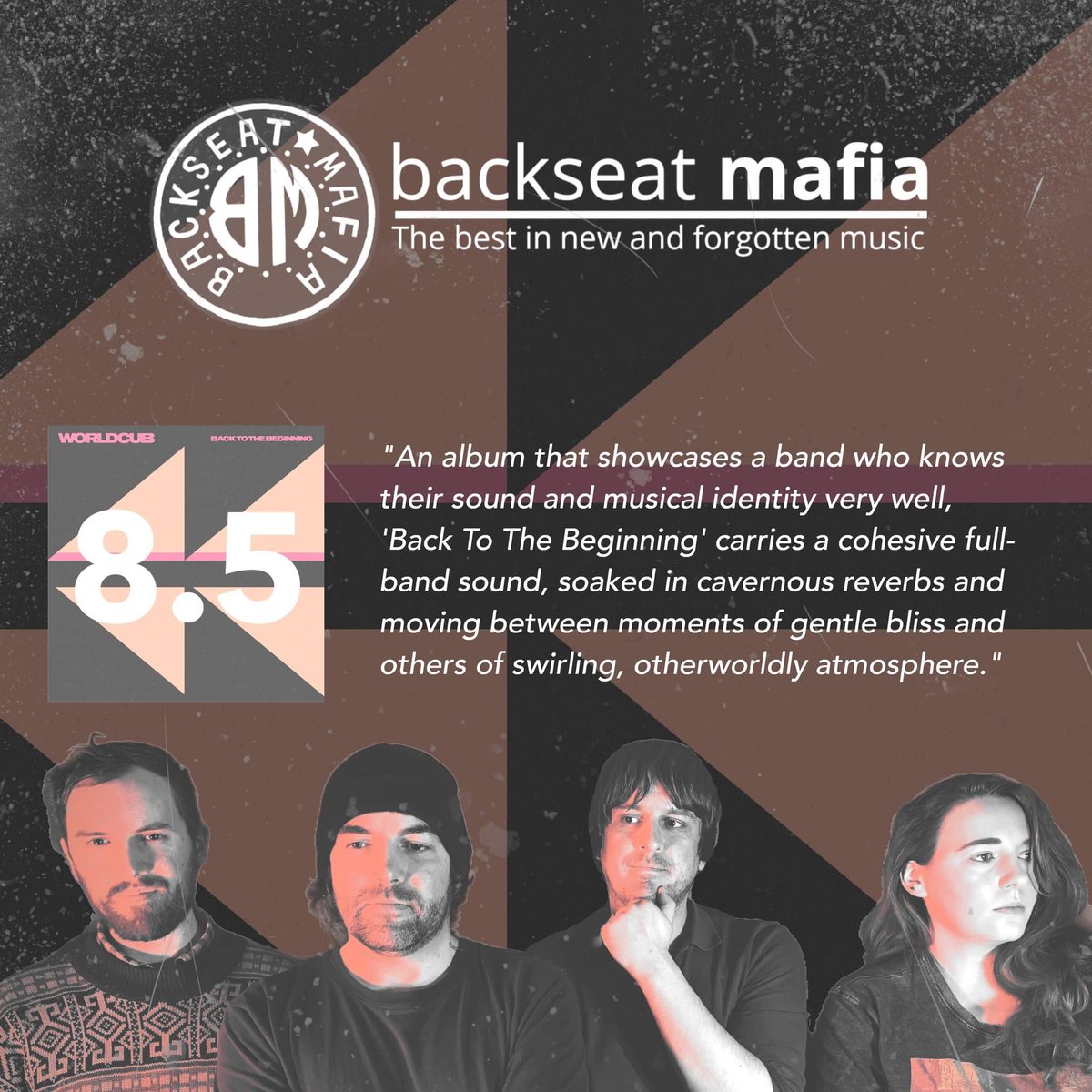 Worldcub (@worldcubworld) on Twitter photo Adolygiad <a href="/backseatmafia/">Backseat Mafia</a>
Album review by <a href="/backseatmafia/">Backseat Mafia</a> this week
Diolch / thanks to all who have bought and listened to it.
Find it here: worldcub.bandcamp.com / bit.ly/WorldcubSpotify
<a href="/billSoundVision/">Sound and Vision PR</a> Adolygiad <a href="/backseatmafia/">Backseat Mafia</a>
Album review by <a href="/backseatmafia/">Backseat Mafia</a> this week
Diolch / thanks to all who have bought and listened to it.
Find it here: worldcub.bandcamp.com / bit.ly/WorldcubSpotify
<a href="/billSoundVision/">Sound and Vision PR</a>