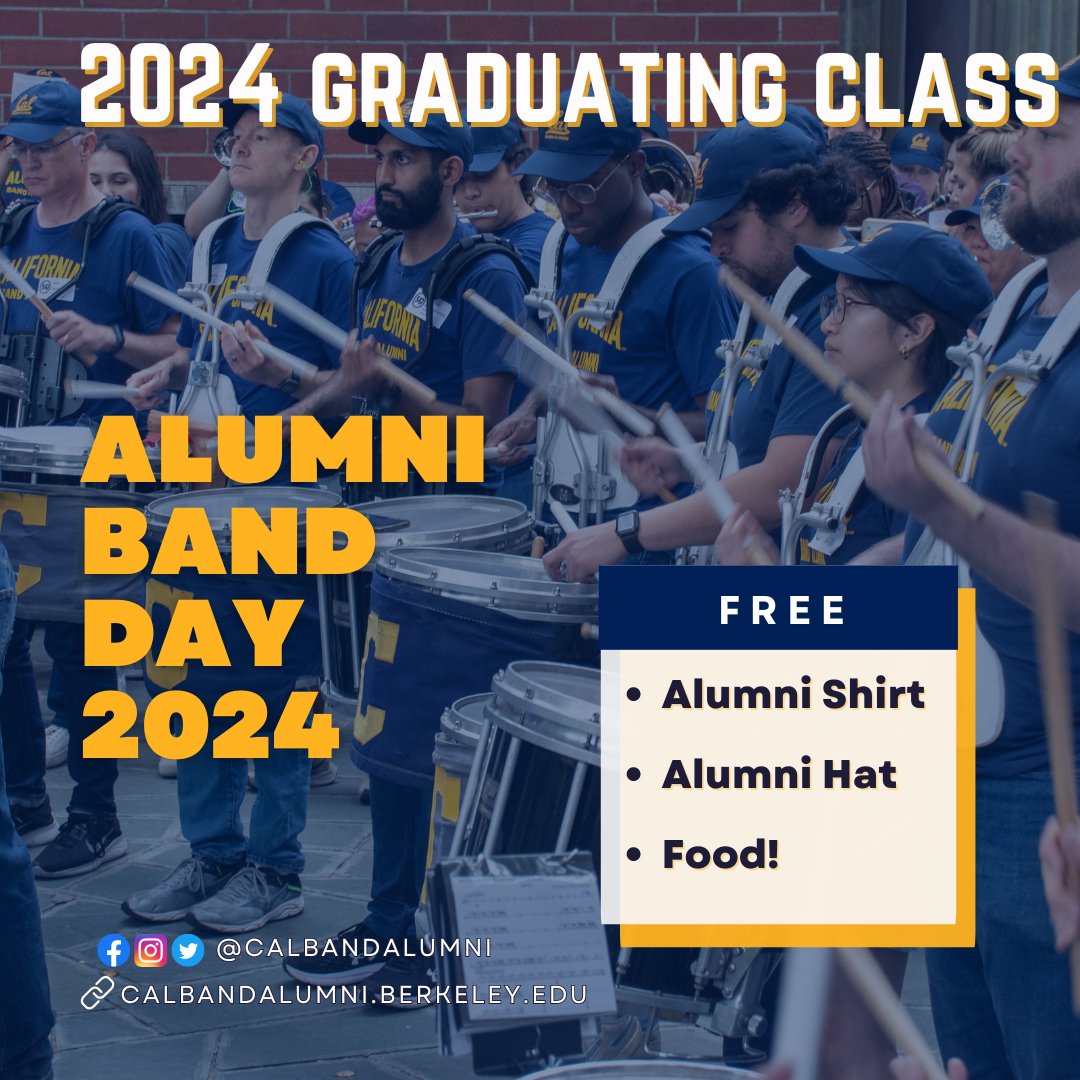 Cal Band Alumni tweet media