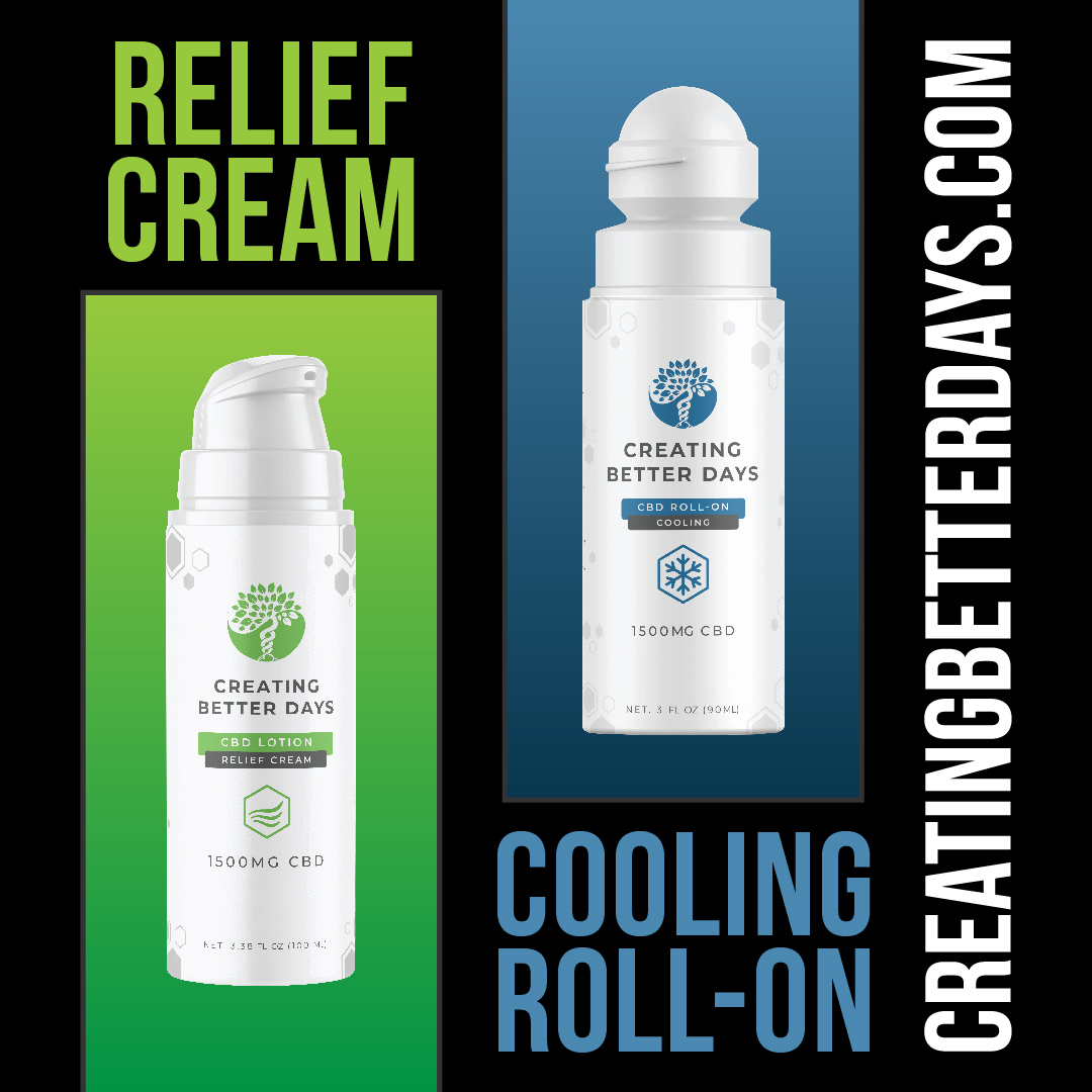 Integrate Creating Better Days Topicals into your daily wellness routine for ongoing skin health. These versatile products provide consistent benefits, from moisturizing to cooling relief.

Grab yours now at
CreatingBetterDays.com, or by clicking the link in our bio.