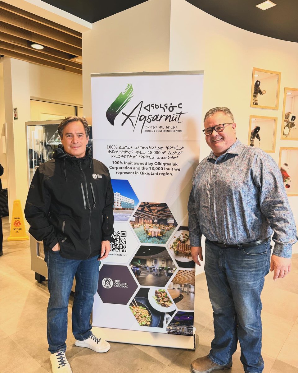 KeithHenryMetis's tweet photo. I want to thank Aqsarniit Hotel and Conference Centre for being an Indigenous Tourism Destination Fund (ITDF) partner!
I question where the non Indigenous tourism industry partners are and have yet to sign up for #ITDF?
To learn more about the ITDF important program go to:
https://t.co/7e9xGZ0mKF
Thank you Steve Sullivan for your commitment to building #indigenoustourism through an #Indigenous led strategy. The contributions have supported important development work to date.
@ITAC_Corporate