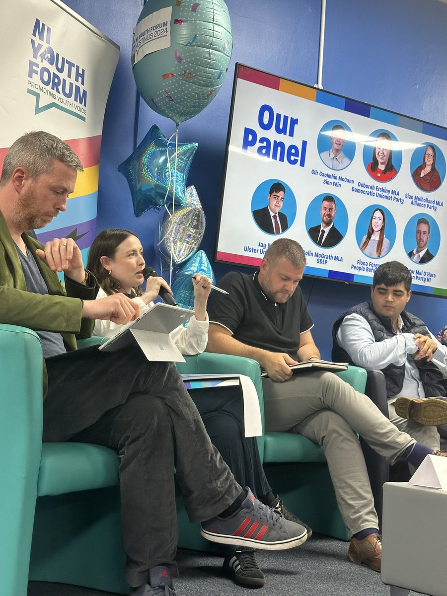 NIYF's tweet photo. Topic 3️⃣ - Housing & Poverty 🏡

What are reps saying? 🤨
- Rent Caps
- More Social Housing
- Student Housing Protections
- Welfare Reform
- Youth Homelessness Action Plan
- Young People heard in this topic
- Sustaining Tenancies
- Better Infrastructure & Planning
- Budget Restrictions
- Hidden Homelessness
- Anti-Poverty Strategy
- Overcrowding
- “BUILD MORE GAFFES”
- It’s a priority!

#GE24 #HaveYourSay #PromotingYouthVoice