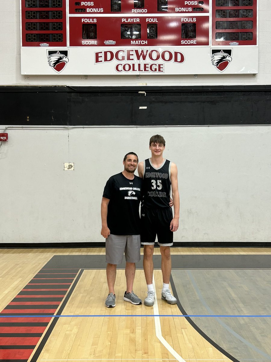 Lsteff35's tweet photo. After a great talk and visit with @CoachMeyer_ECBB I am excited and blessed to have received an offer to play at Edgewood College! https://t.co/9Fs0vVXgP7