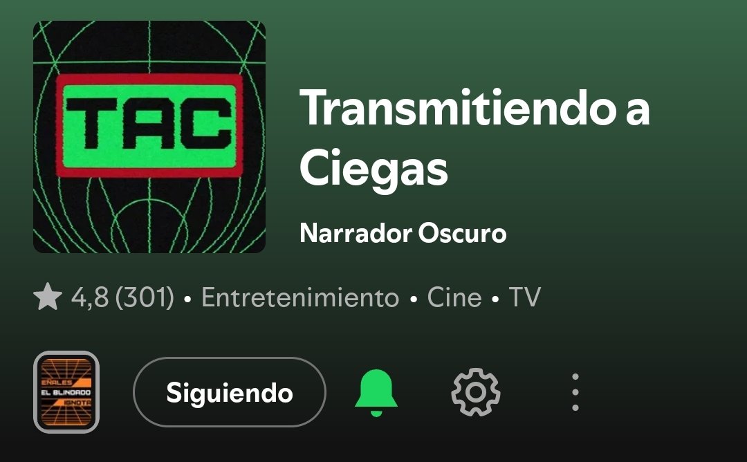 Transmitiendo a Ciegas tweet media