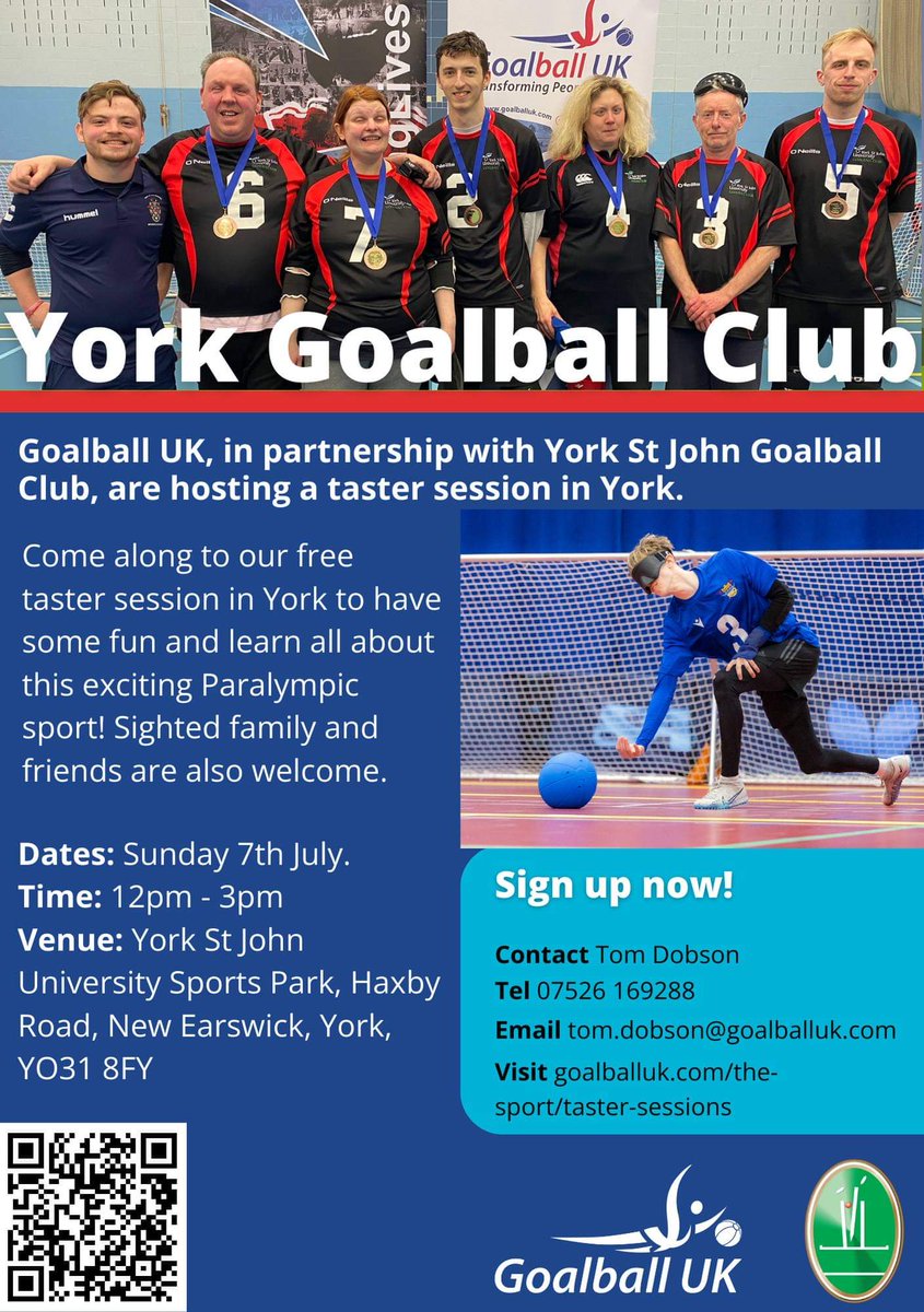 YorkStJohnGoalball tweet media