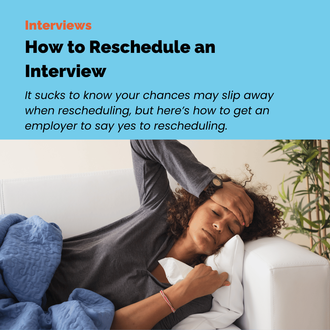 optimcareers's tweet photo. Sometimes things happen out of our control, but that doesn't mean the job is gone. Use these tips to improve your odds of getting an employer to reschedule your interview. 

Read it here: https://t.co/lyzwe5rSOw

#interview #jobinterview #reschedule https://t.co/5ONdrftaWH