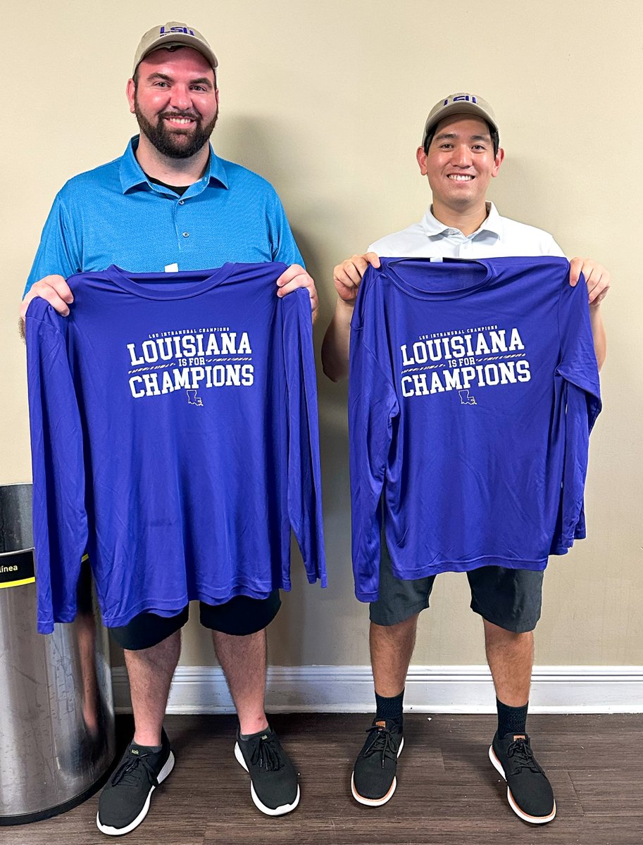Congratulations to Peter Mata and Dayton White, the 2024 Faculty &amp; Staff Golf Tournament winners! ⛳🏌️