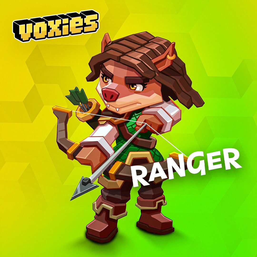 Renowned for their Sharpshooting Prowess, Ranger Voxies are Expert Marksmen that Excel in Long-Distance Combat, Maintaining Control over the Battlefield from Afar! 🏹

Learn more about Rangers here! 👀 market.voxies.io/library/voxies…