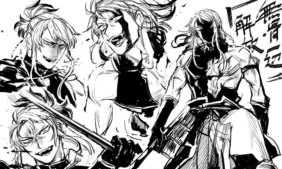 戦闘無骨さん(流血注意) 