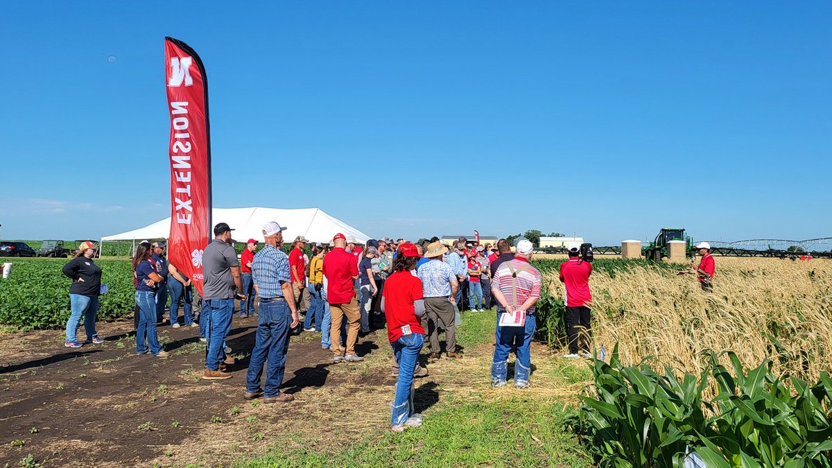 Nebraska Agronomy and Horticulture (@unlagrohort) on Twitter photo Team members from <a href="/AmitUNL/">Amit Jhala</a> Lab & <a href="/jenreesources/">Jenny (Rees) Brhel</a> demonstrated several projects focused on weed control in corn & soybean at 6/26/2024 <a href="/UNLExtension/">Nebraska Extension</a>Weed Management Field Day. ›› go.unl.edu/tw9m
#UNL #UNLAgroHort <a href="/UNL_IANR/">Institute of Agriculture and Natural Resources</a> @UNLExtension <a href="/UNL_CropWatch/">Nebraska CropWatch</a> Team members from <a href="/AmitUNL/">Amit Jhala</a> Lab & <a href="/jenreesources/">Jenny (Rees) Brhel</a> demonstrated several projects focused on weed control in corn & soybean at 6/26/2024 <a href="/UNLExtension/">Nebraska Extension</a>Weed Management Field Day. ›› go.unl.edu/tw9m
#UNL #UNLAgroHort <a href="/UNL_IANR/">Institute of Agriculture and Natural Resources</a> @UNLExtension <a href="/UNL_CropWatch/">Nebraska CropWatch</a>