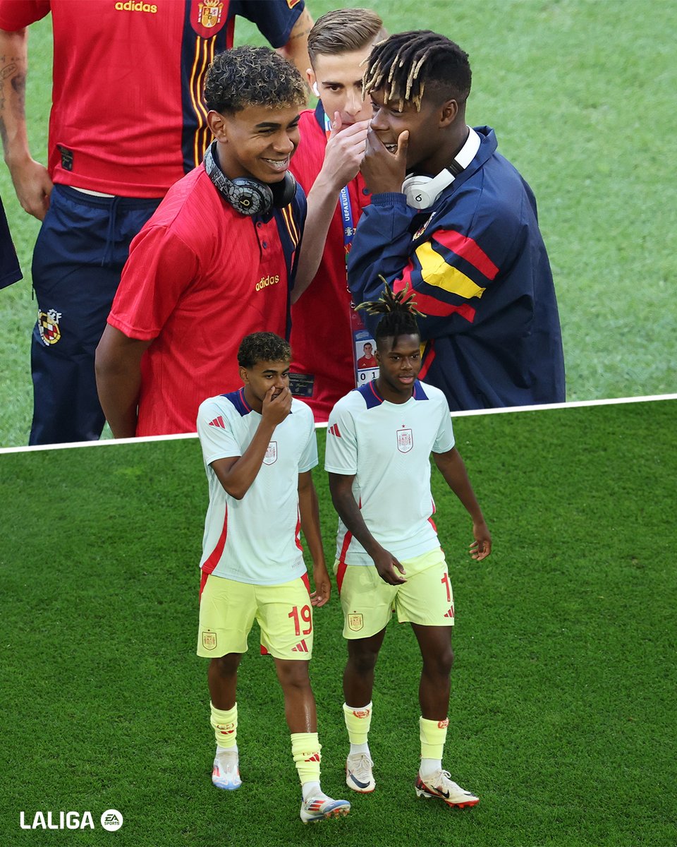 As jovens estrelas da Espanha... 🇪🇸🌟

#EURO2024