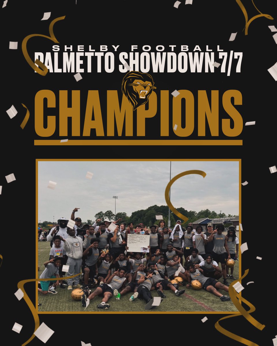 Palmetto Showdown 7/7 
💪CHAMPIONS 💪
