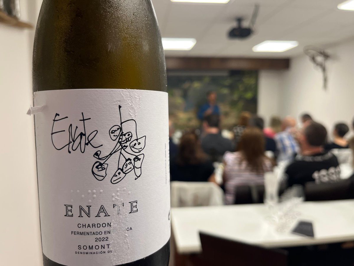 labodeguillascq's tweet photo. Catamos ENATE Rosado 2023, ENATE Chardonnay- F. barrica 2022, ENATE Syrah-Shiraz 2019, ENATE Reserva 2018 e ENATE UNO 2016 https://t.co/xO6xOqyR3e