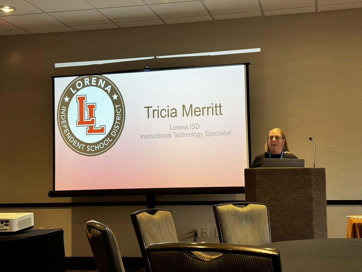 AdvocateK12's tweet photo. Proud @LorenaISD #trustee moment! At @TXEdTechLeaders #TETL2024 conference… @TriciaMerritt12 is presenting on #student #DataPrivacy 👏👏👏

#TheLeopardWay @JoeKucera5 @LISDMedia https://t.co/yGszySQwI2